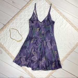 Victoria’s Secret | 100% Silk Paisley Slip Chemise